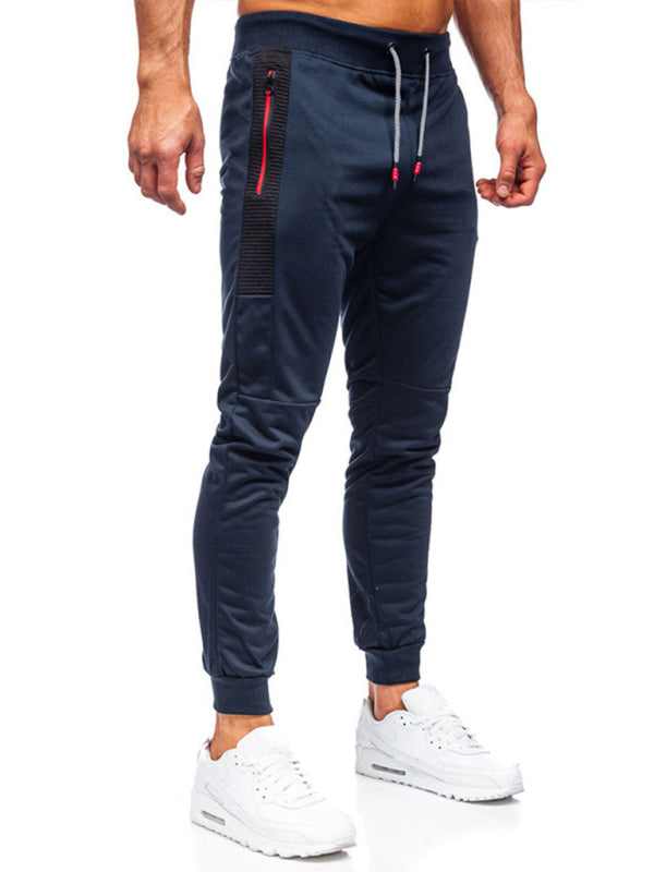 Men's Navy Sweatpants, Athletic Clothes and Fitness Wear