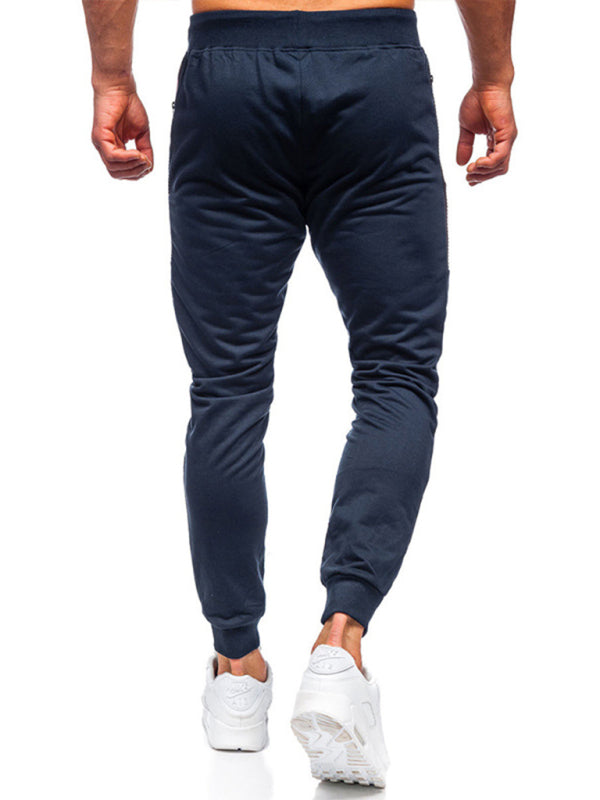 Men's Navy Sweatpants, Athletic Clothes and Fitness Wear