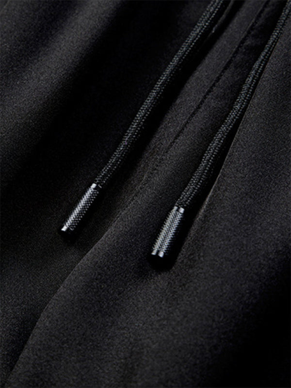 Black Men's Jogger Sweatpants, Athletic Clothes and Fitness Wear
