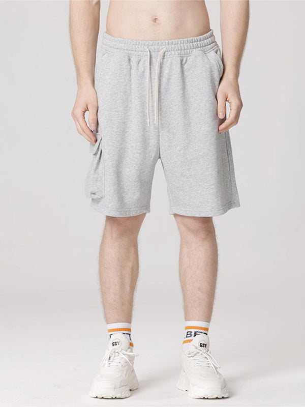 Grey Men's Sweat Shorts, Athletic Clothes and Fitness Wear