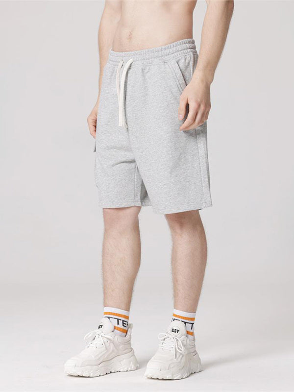 Grey Men's Sweat Shorts, Athletic Clothes and Fitness Wear