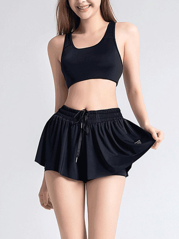 Black Women's Skort, Athletic Clothes and Fitness Wear