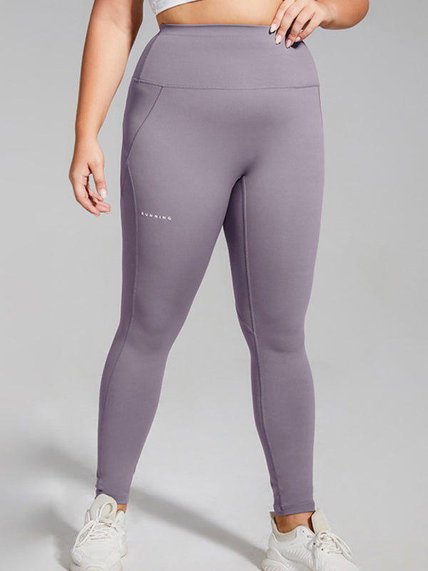Purple Women's Leggings, Athletic Clothes and Fitness Wear