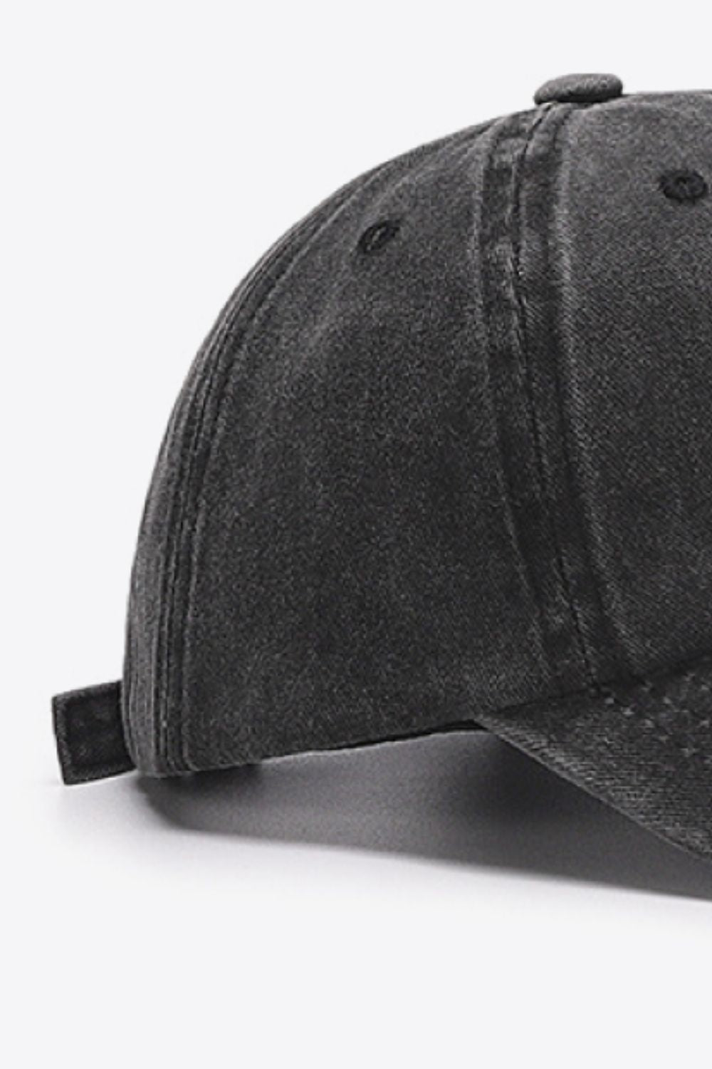 Black Unisex Baseball Cap Hat, Athletic Accessories and Fitness Accessory