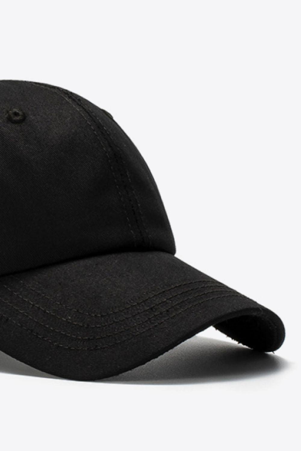 Black Baseball Cap Hat, Athletic Accessories and Fitness Accessory