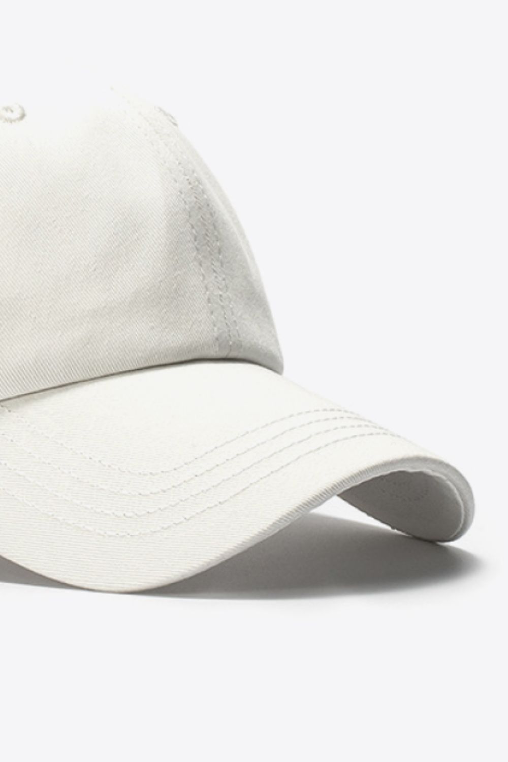 White Baseball Cap Hat, Athletic Accessories and Fitness Accessory