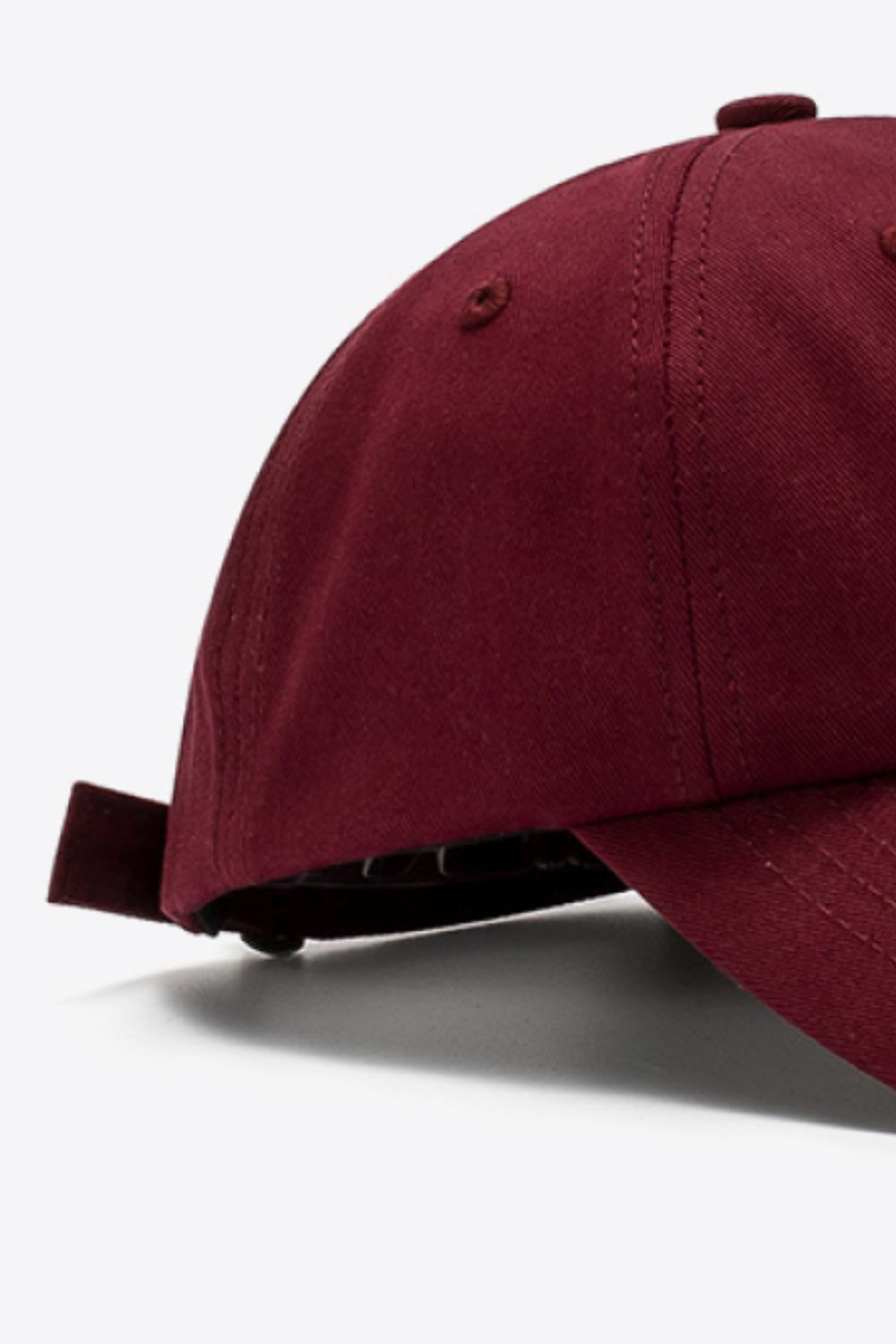 Red Baseball Cap Hat, Athletic Accessories and Fitness Accessory