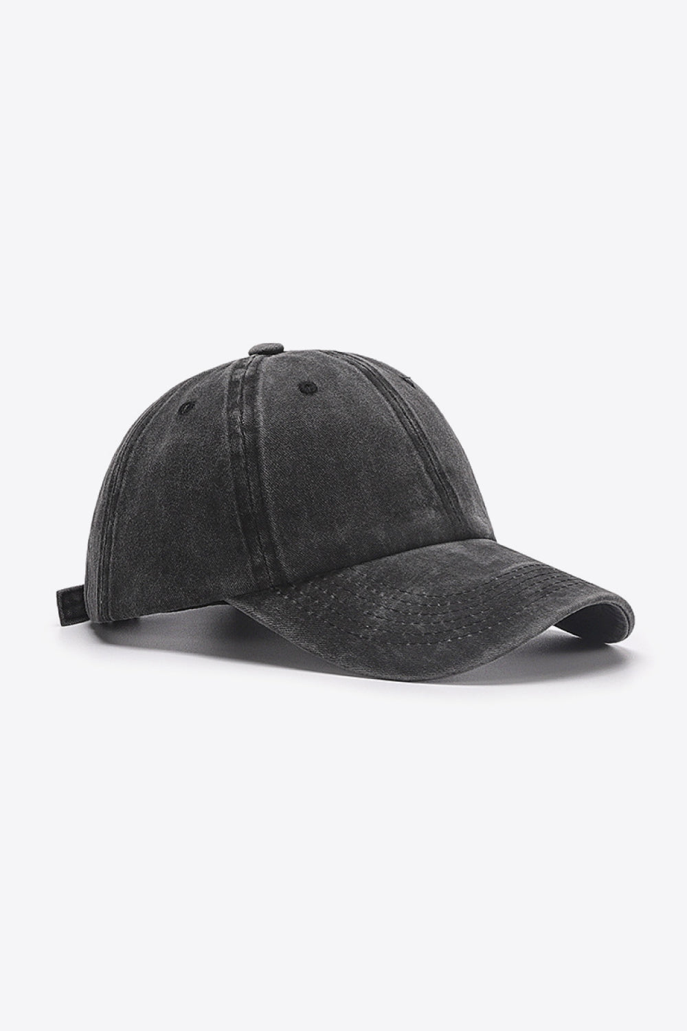 Black Unisex Baseball Cap Hat, Athletic Accessories and Fitness Accessory