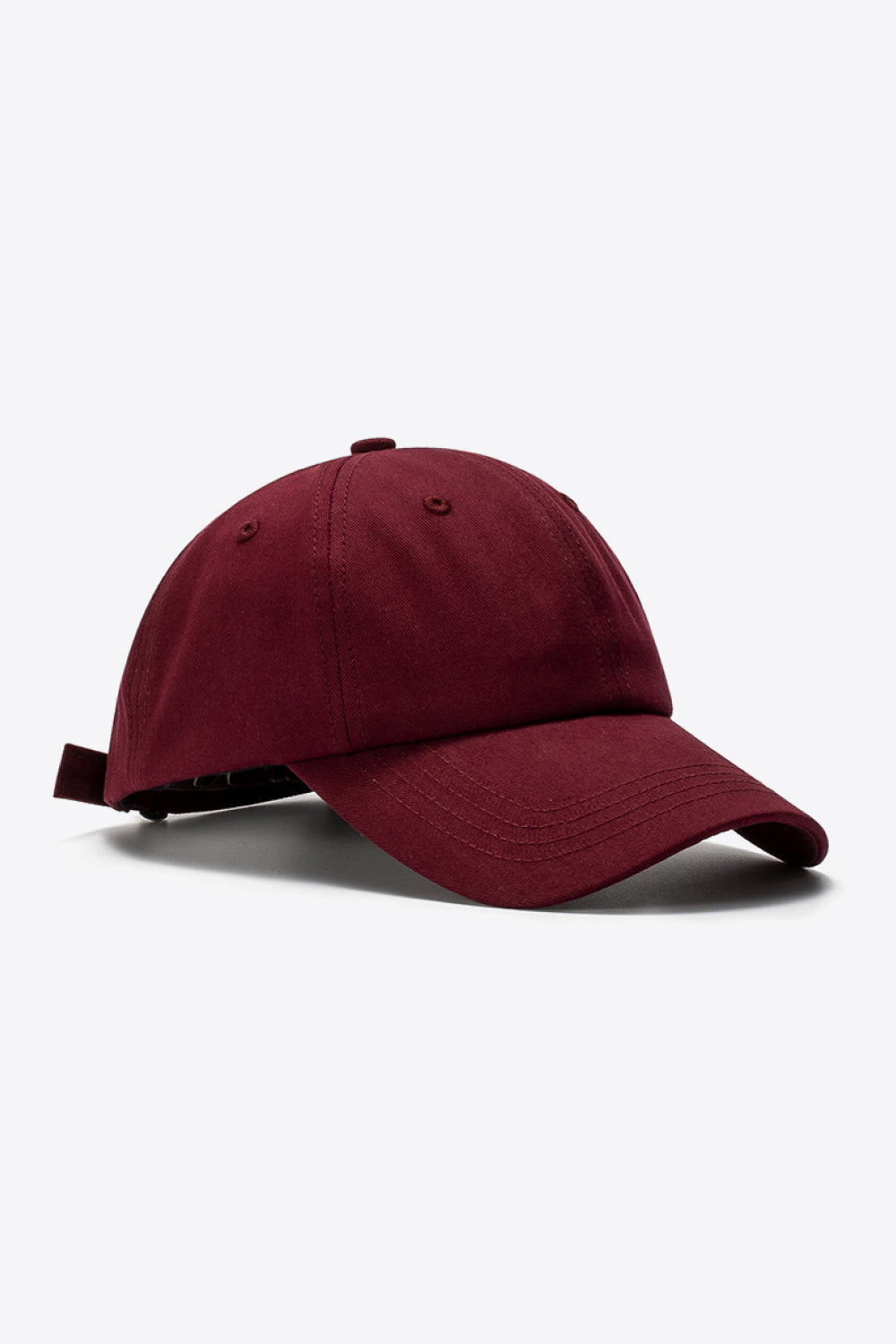 Red Baseball Cap Hat, Athletic Accessories and Fitness Accessory