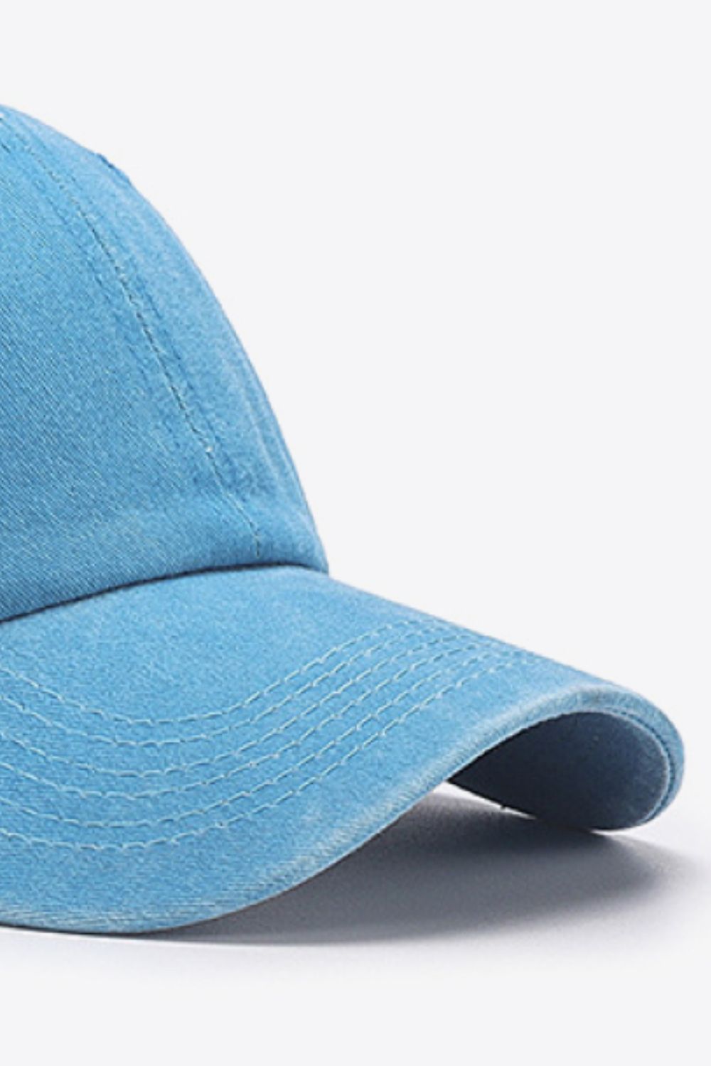 Light Blue Unisex Baseball Cap Hat, Athletic Accessories and Fitness Accessory