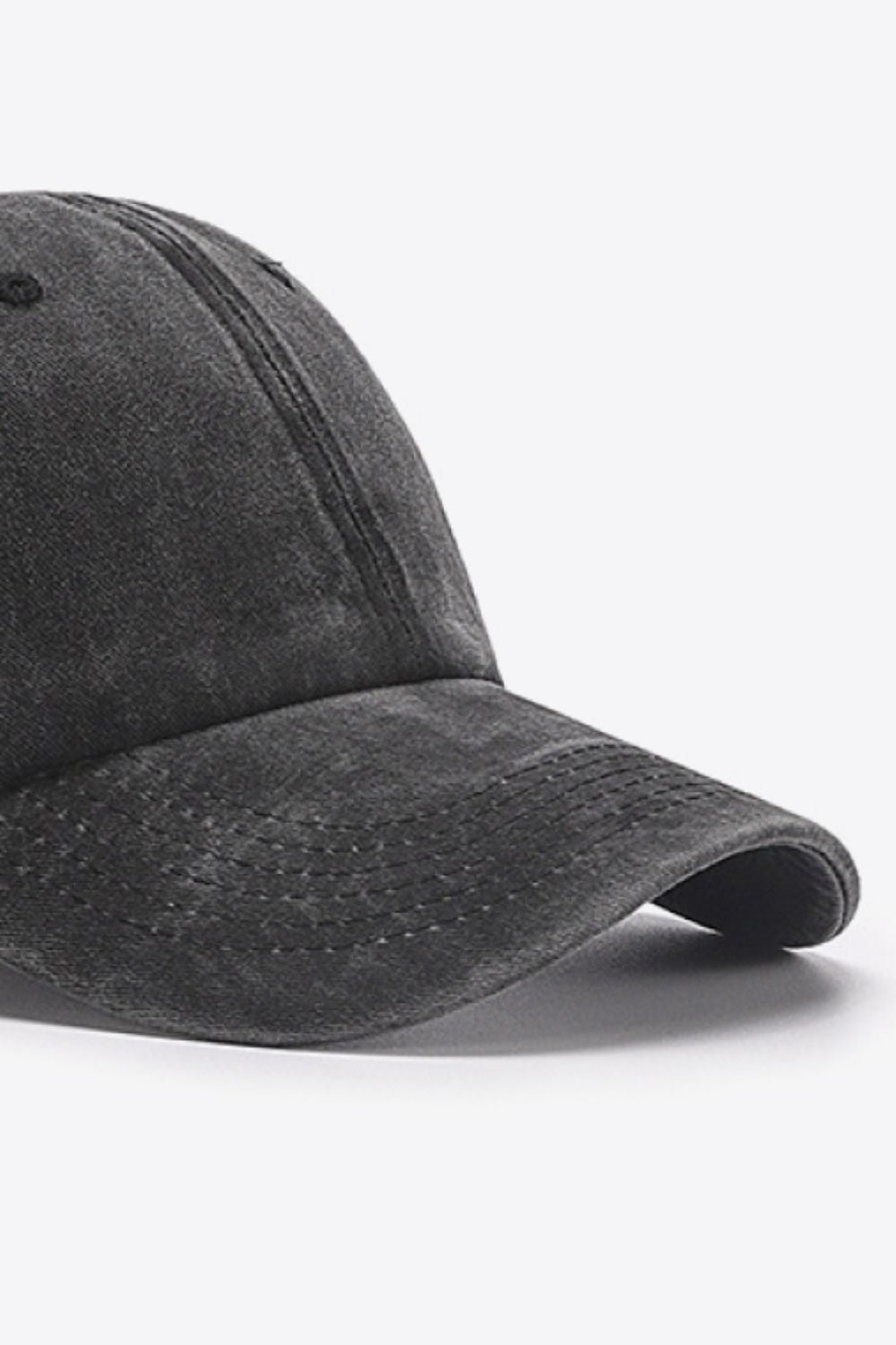 Black Unisex Baseball Cap Hat, Athletic Accessories and Fitness Accessory