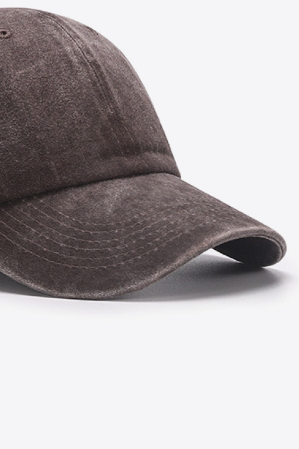 Brown Unisex Baseball Cap Hat, Athletic Accessories and Fitness Accessory