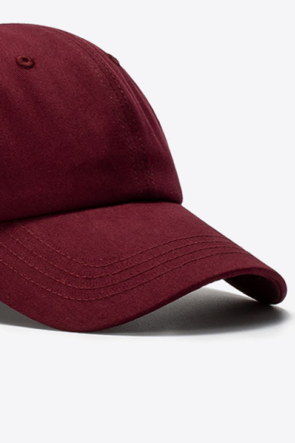 Red Baseball Cap Hat, Athletic Accessories and Fitness Accessory