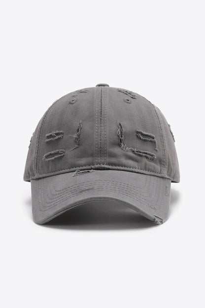 Distressed Baseball Cap