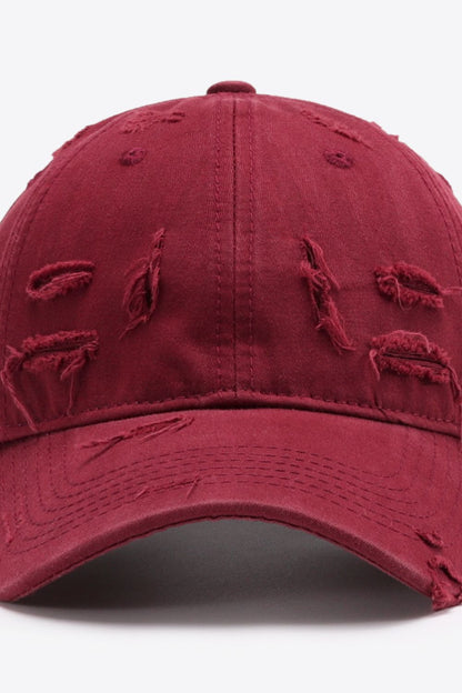 Distressed Baseball Cap