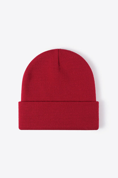 Red Unisex Beanie, Gym Clothes and Athletic Wear