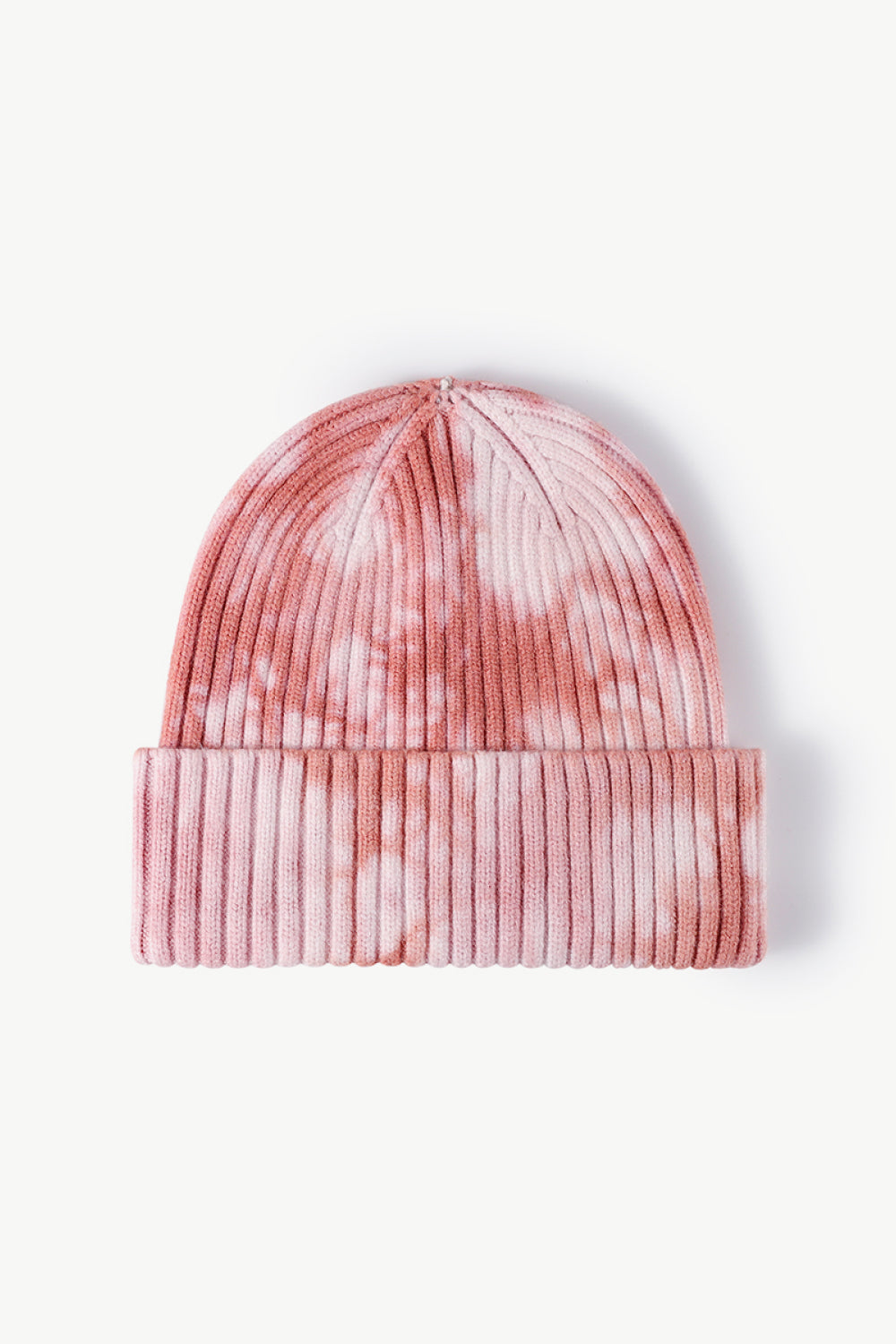 Red Unisex Tie Dye Beanie Hat, Athletic Accessories and Fitness Accessory