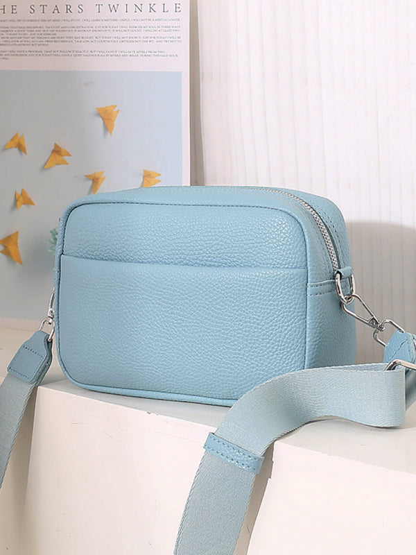 Blue Unisex Messenger Bag, Athletic Accessories and Fitness Accessory