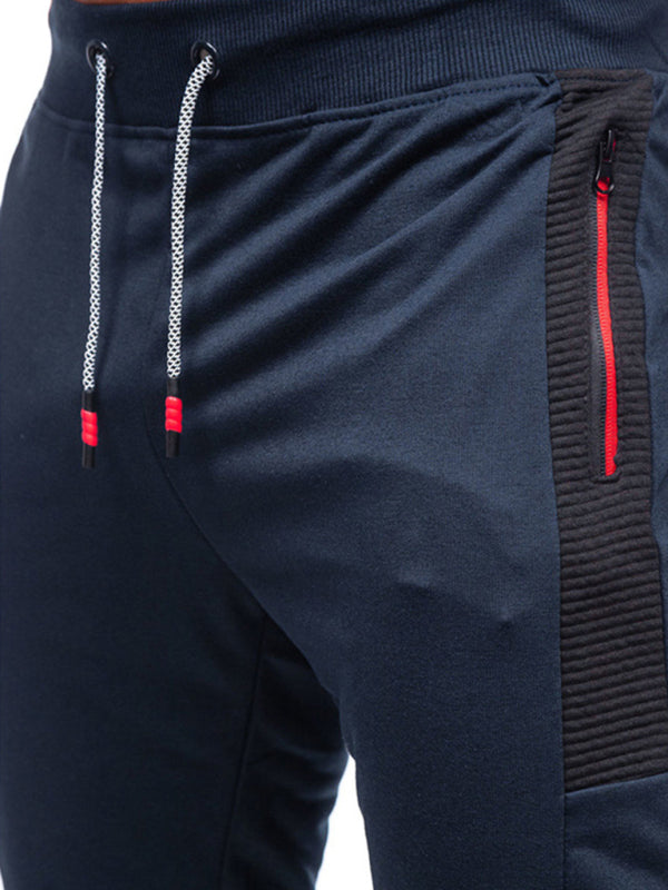 Men's Navy Sweatpants, Athletic Clothes and Fitness Wear