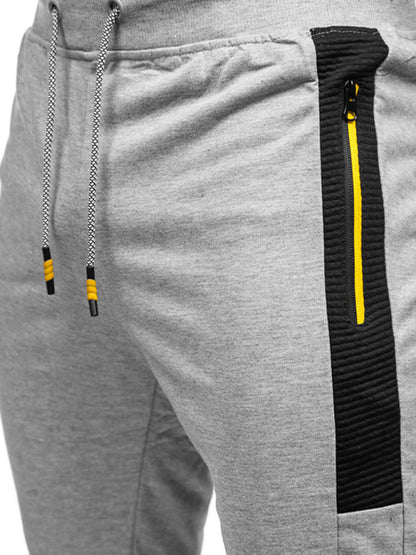 Men's Grey Sweatpants, Athletic Clothes and Fitness Wear