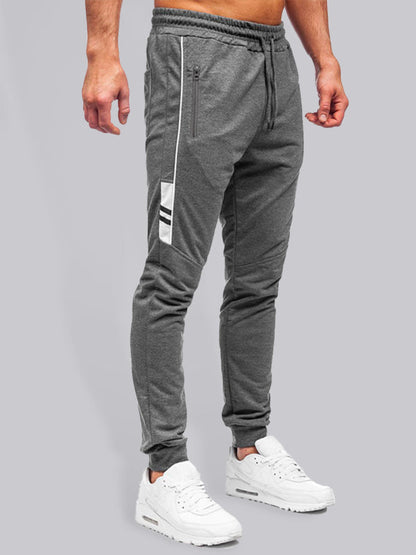 Dark Grey Men's Jogger Sweatpants, Athletic Clothes and Fitness Wear