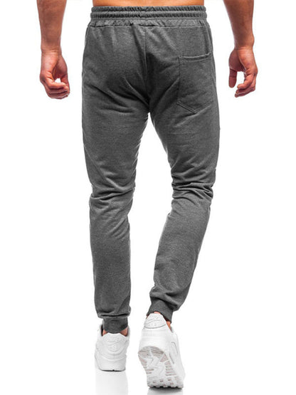 Dark Grey Men's Jogger Sweatpants, Athletic Clothes and Fitness Wear