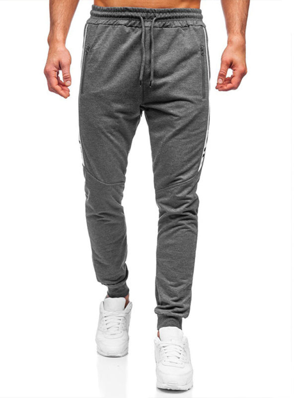 Dark Grey Men's Jogger Sweatpants, Athletic Clothes and Fitness Wear