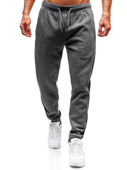 Men's Dark Grey Sweatpants, Athletic Clothes and Gym Wear