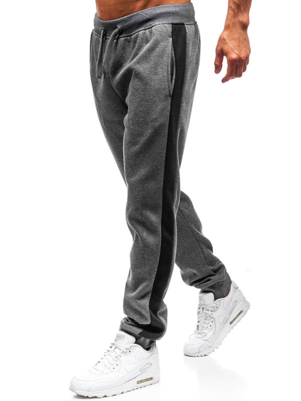Men's Dark Grey Sweatpants, Athletic Clothes and Gym Wear