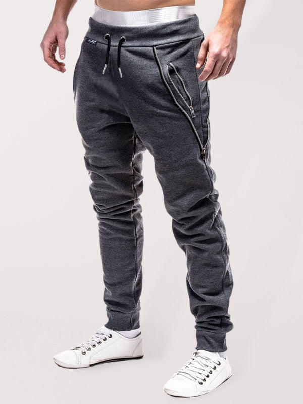 Dark Grey Men's Jogger Sweatpants, Athletic Clothes and Fitness Wear