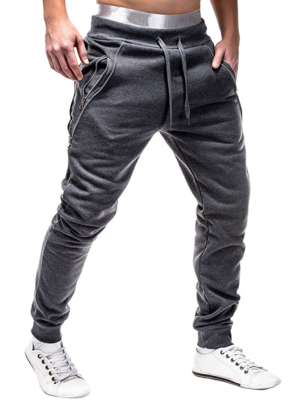Dark Grey Men's Jogger Sweatpants, Athletic Clothes and Fitness Wear