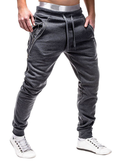 Dark Grey Men's Jogger Sweatpants, Athletic Clothes and Fitness Wear