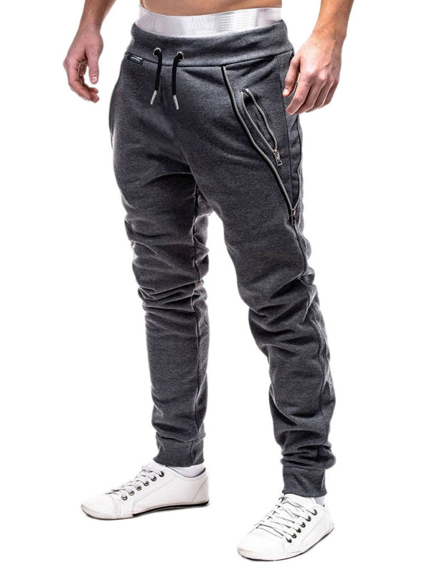 Dark Grey Men's Jogger Sweatpants, Athletic Clothes and Fitness Wear