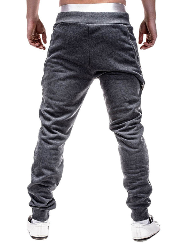 Dark Grey Men's Jogger Sweatpants, Athletic Clothes and Fitness Wear