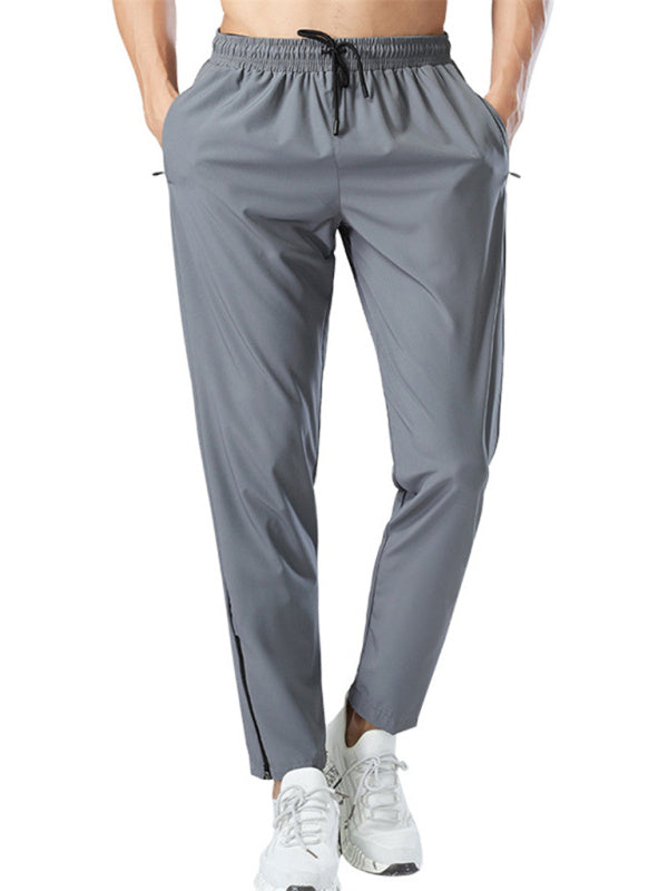 Dark Grey Men's Jogger Sweatpants, Athletic Clothes and Fitness Wear