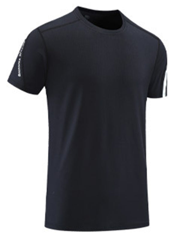 Black Men's Performance T-Shirt, Athletic Clothes and Fitness Wear