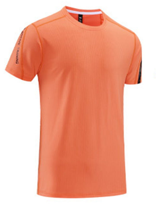 Orange Men's Performance T-Shirt, Athletic Clothes and Fitness Wear