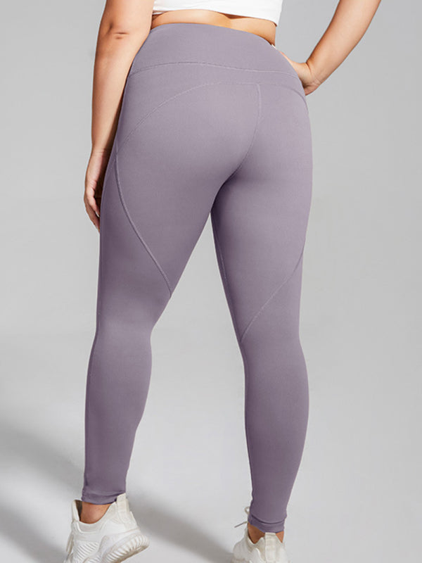 Purple Women's Leggings, Athletic Clothes and Fitness Wear