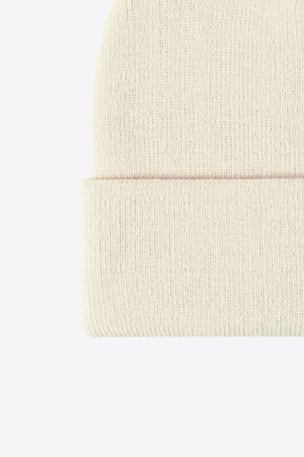 Beige Unisex Beanie, Gym Clothes and Athletic Wear