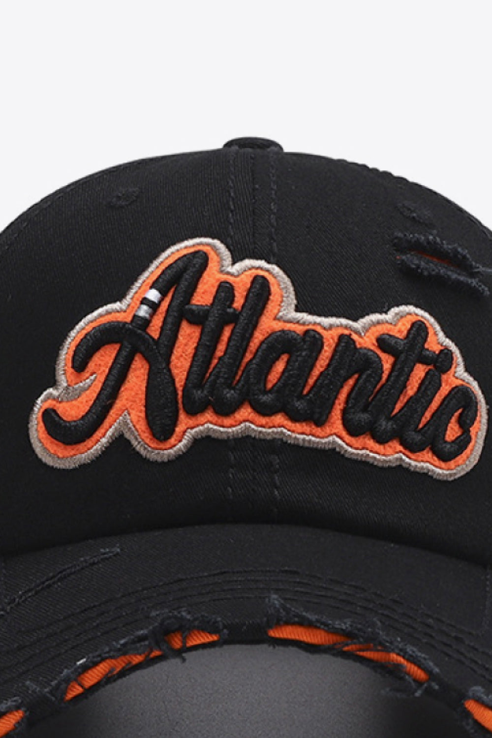 Black Atlantic Unisex Baseball Cap, Gym Accessories, Fitness Accessory 