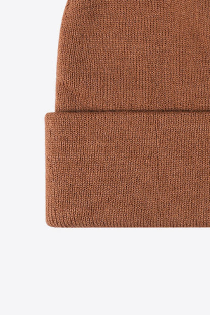 Brown Unisex Beanie, Gym Clothes and Athletic Wear