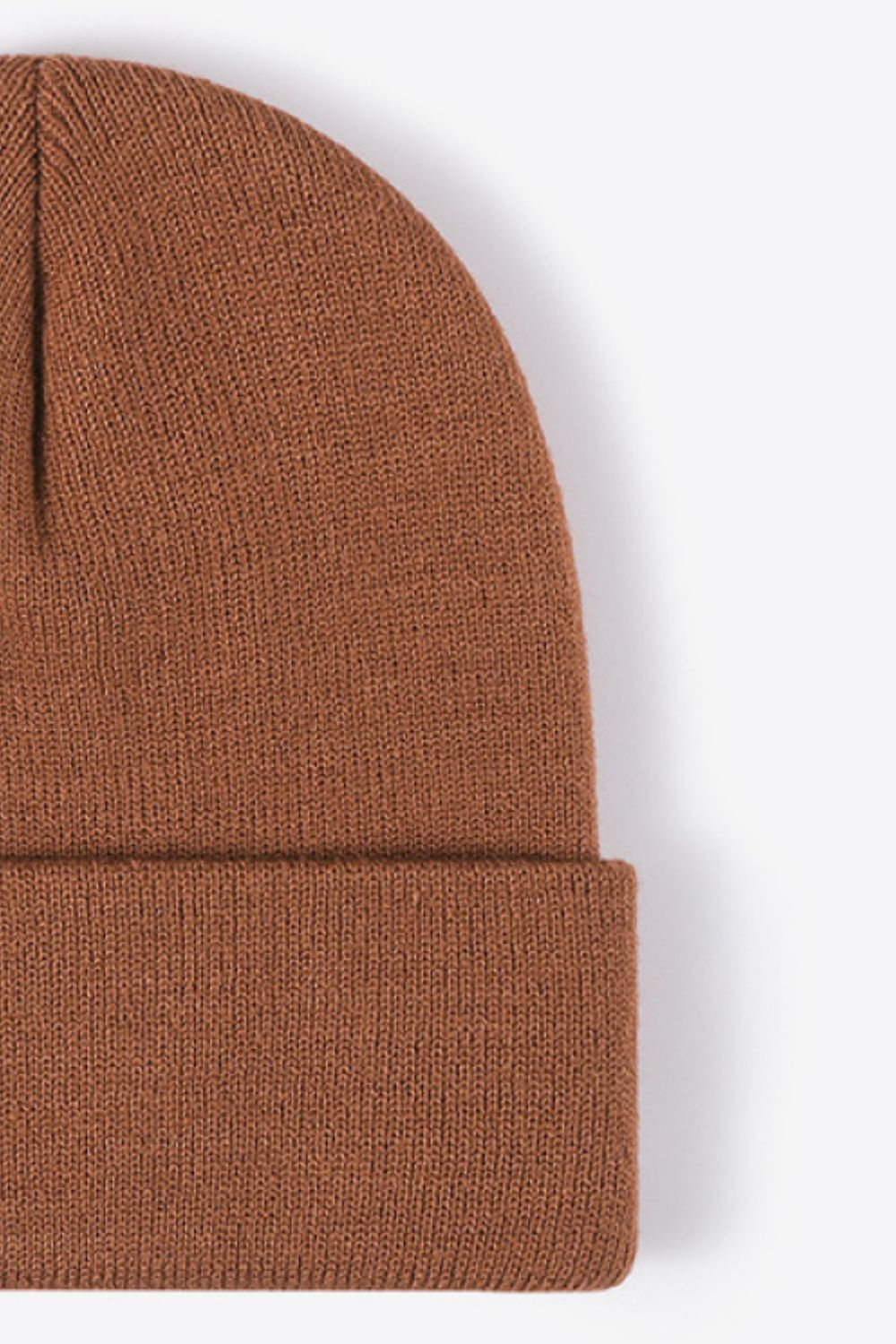 Brown Unisex Beanie, Gym Clothes and Athletic Wear