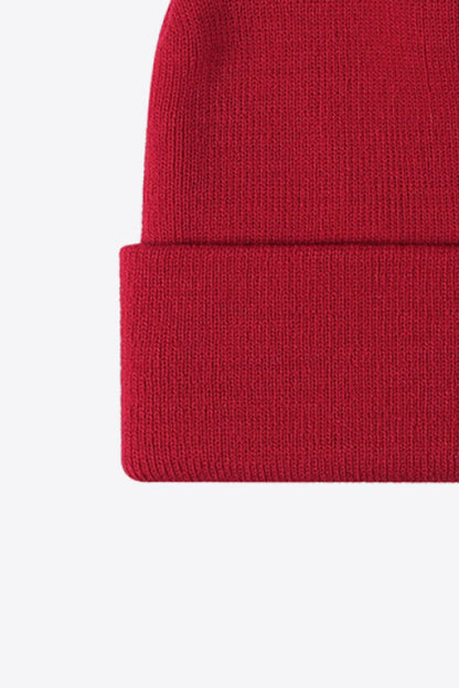 Red Unisex Beanie, Gym Clothes and Athletic Wear