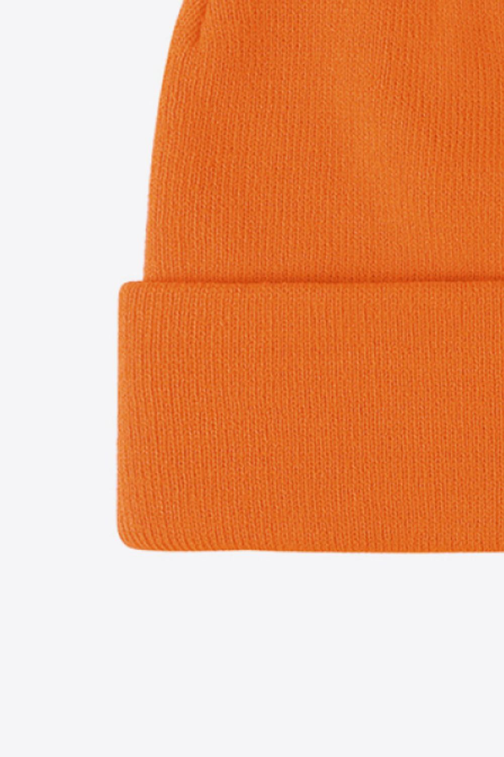 Orange Unisex Beanie, Gym Clothes and Athletic Wear