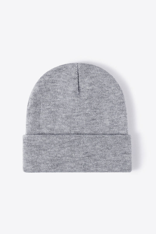 Grey Unisex Beanie, Gym Clothes and Athletic Wear