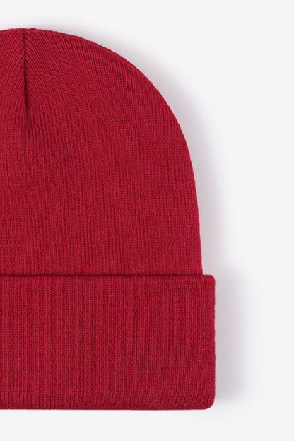 Red Unisex Beanie, Gym Clothes and Athletic Wear