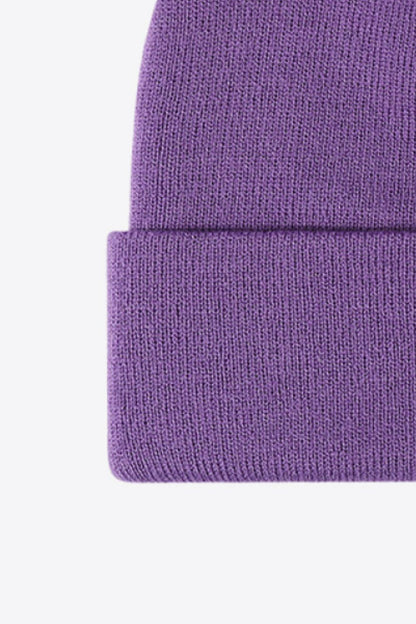 Purple Unisex Beanie, Gym Clothes and Athletic Wear